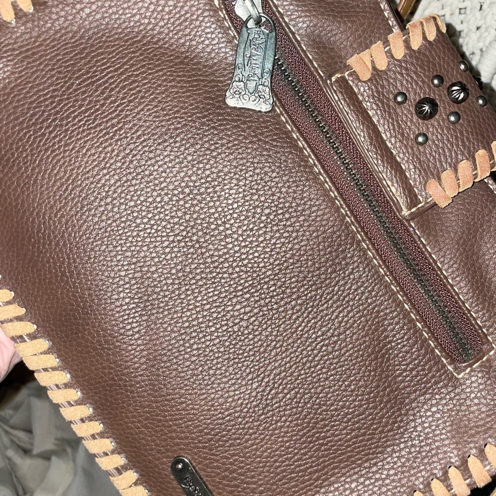 Trinity Ranch Hair-On Cowhide Fringe Crossbody Bag - Picture 6 of 6